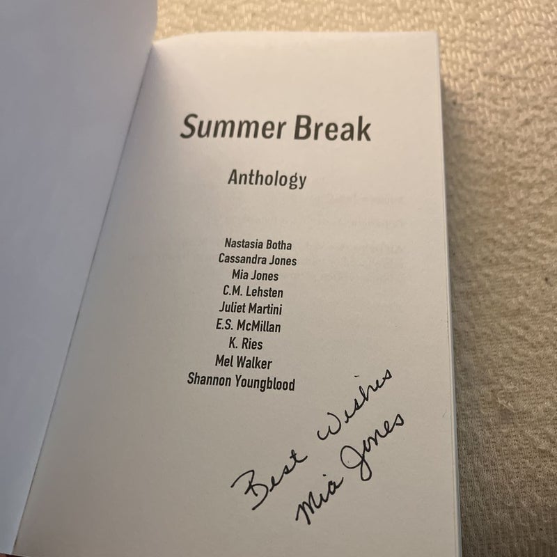 Summer Break Anthology