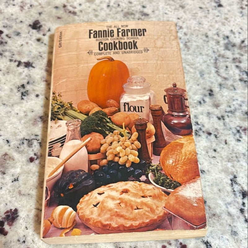 Fannie Farmer Cookbook 