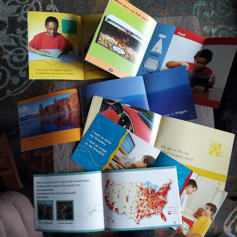 National Geographic Windows Literacy books