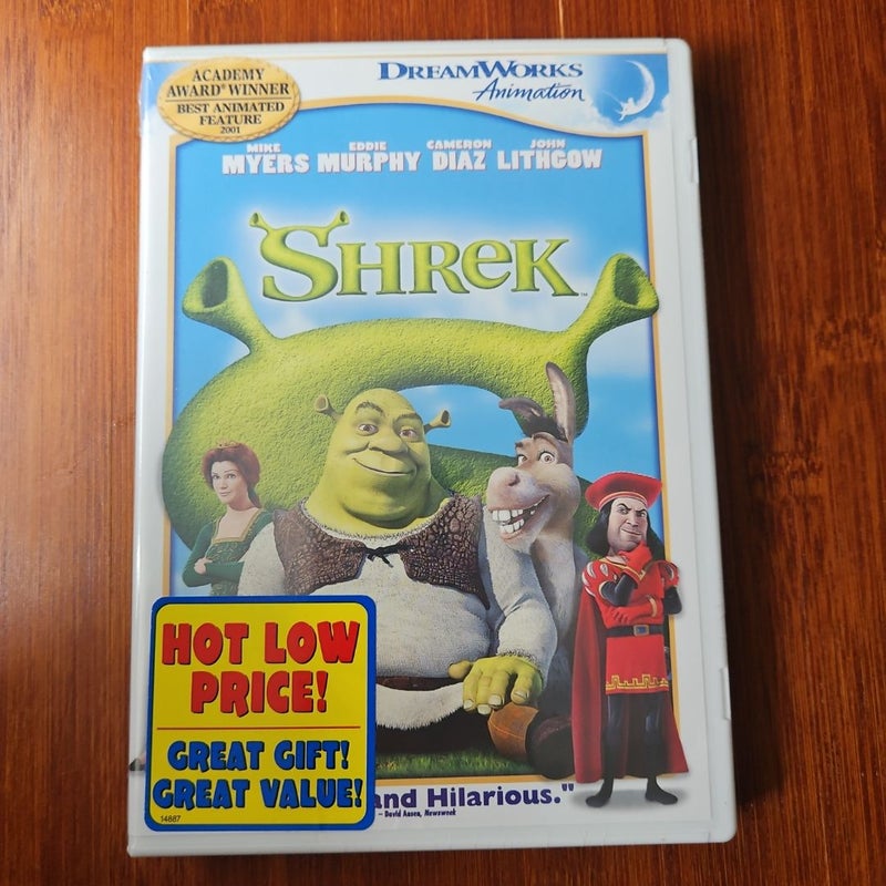 Shrek movies 1-3