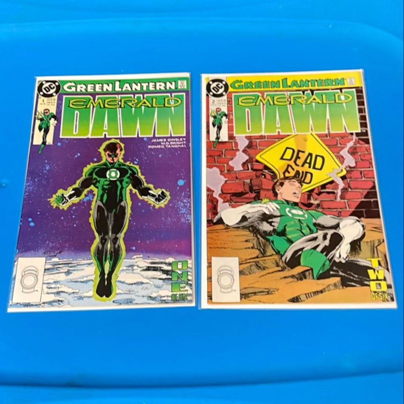 Green Lantern: Emerald Dawn (1989 DC) #1-6 Complete set