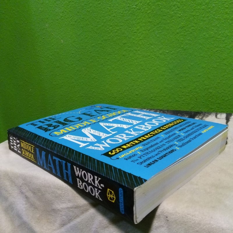 The Big Fat Middle School Math Workbook by Workman Publishing ...