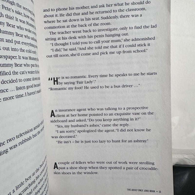 The Adults Only Joke Book