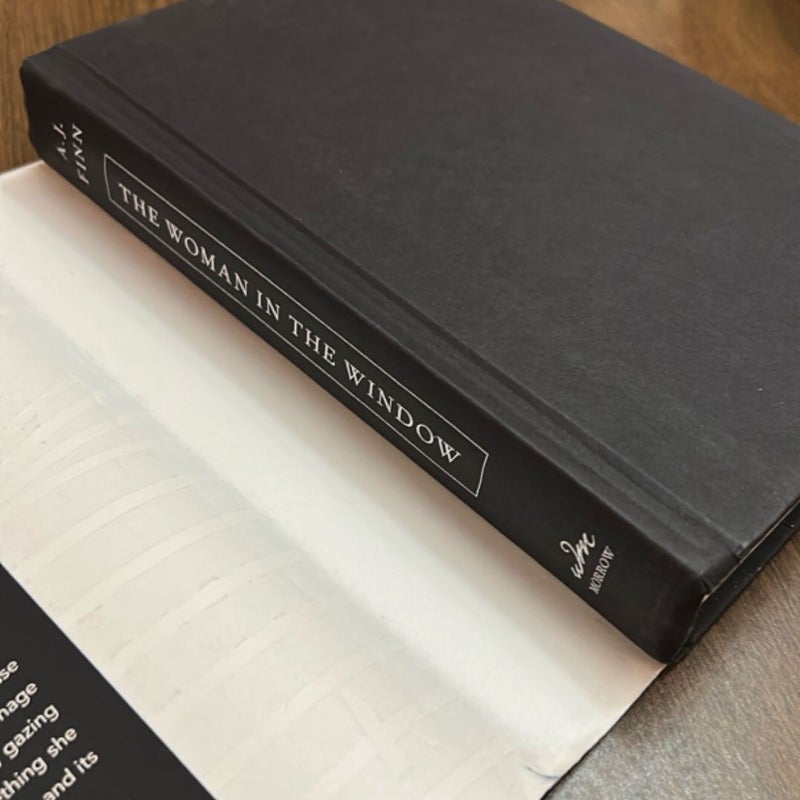 The Woman in the Window First Edition