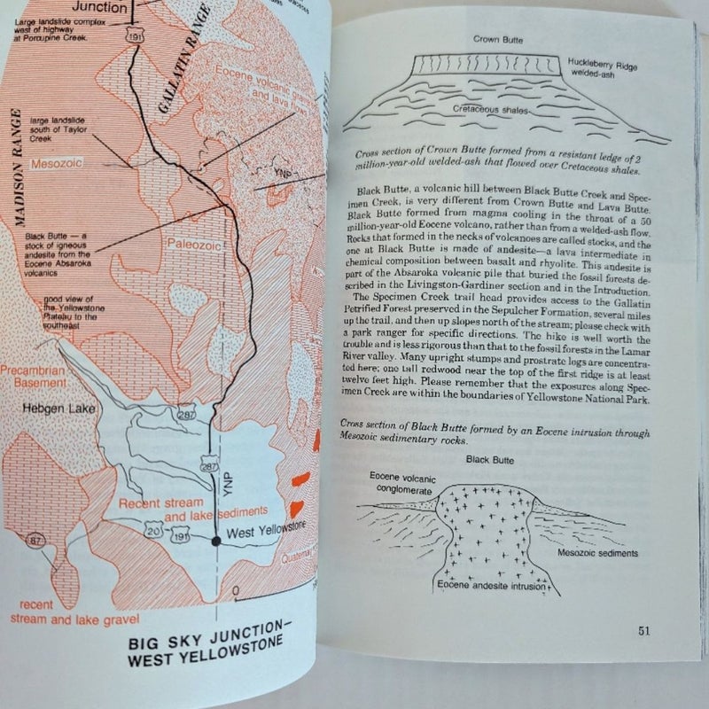 Roadside Geology of the Yellowstone country 