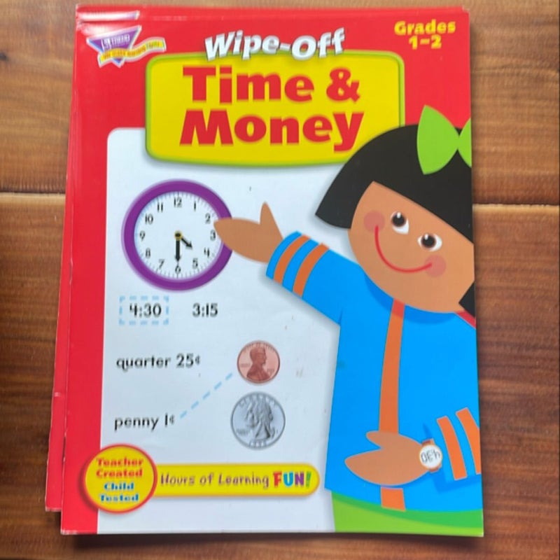 Money and time wipe off book