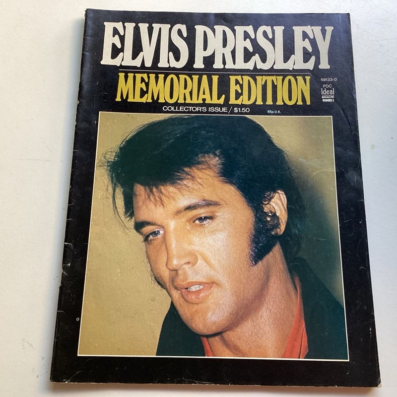 Elvis Presley memorial edition 