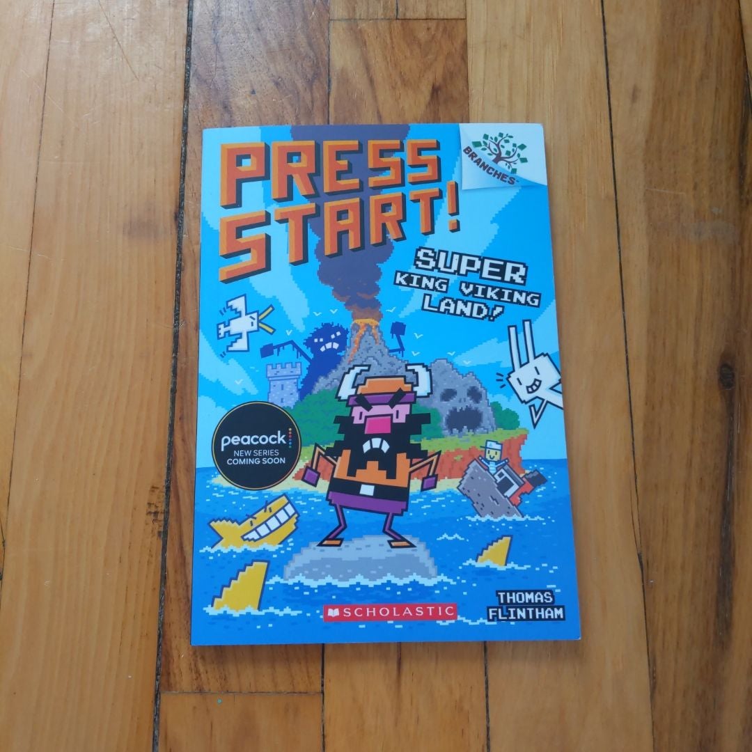 Super King Viking Land!: a Branches Book (Press Start! #13