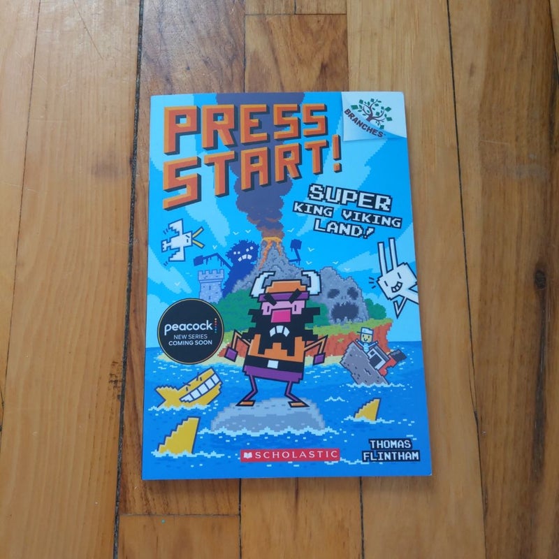 Super King Viking Land!: a Branches Book (Press Start! #13)