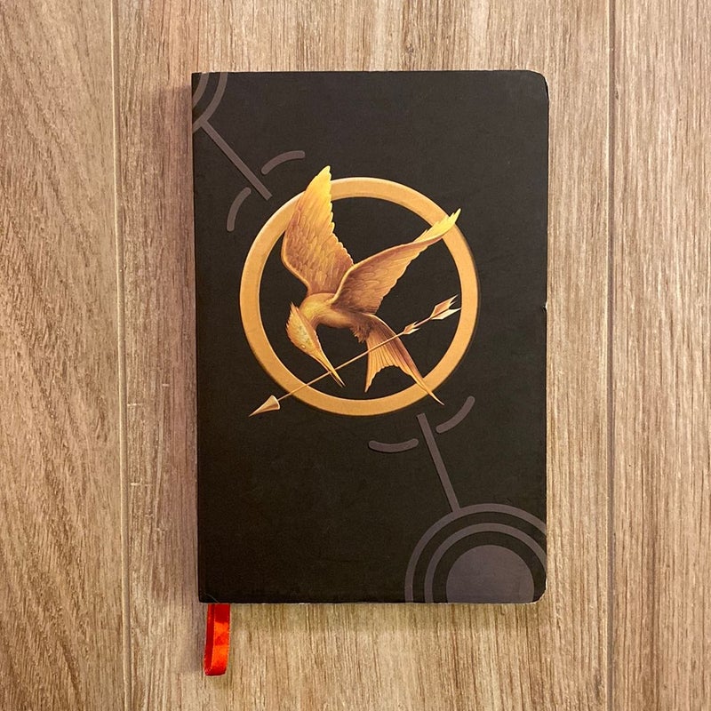 Hunger Games Journal and Mockingjay Bird Pin