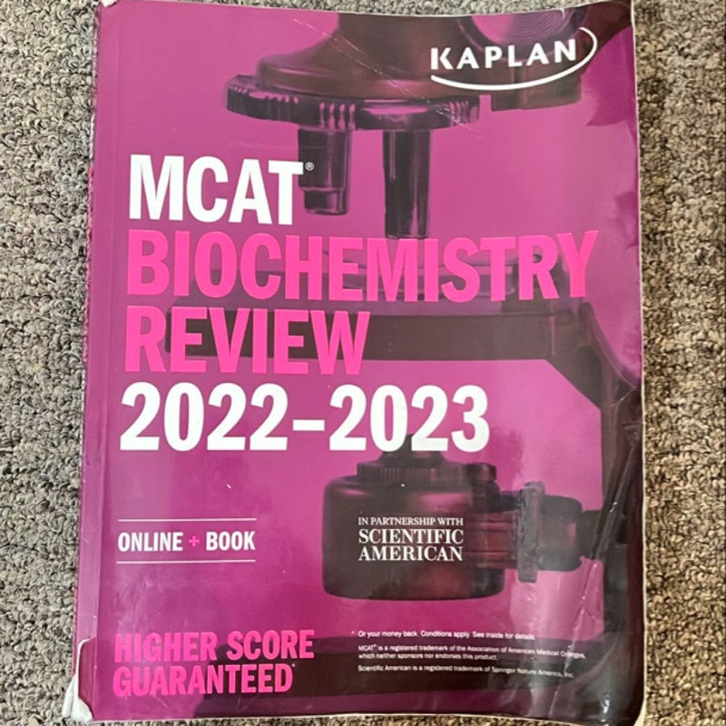 MCAT Biochemistry Review 2022-2023