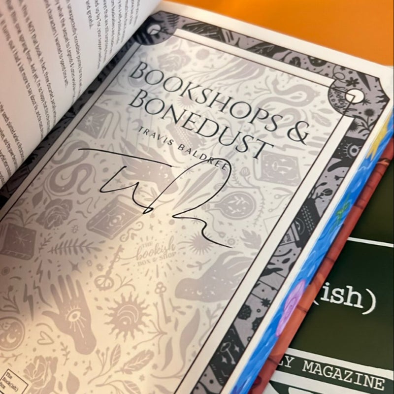 Bookshops & Bonedust (signed!)