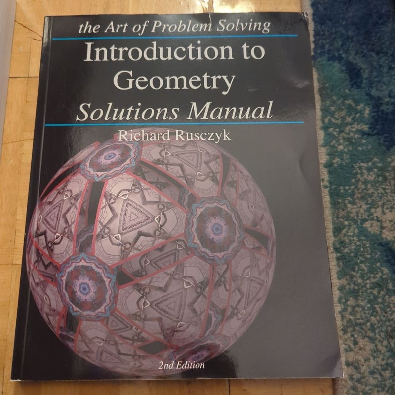 Introduction to Geometry w/ Solutions Manual