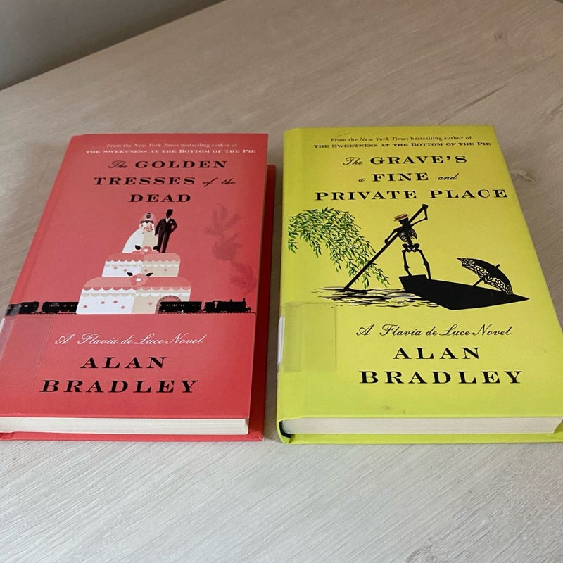 Lot Of Two Alan Bradly Flavia De Luce Books