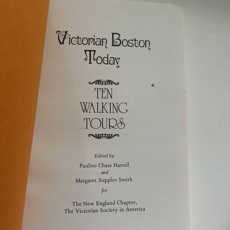 Victorian Boston: Ten Walking Tours