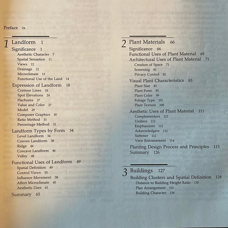 Basic Elements of Landscape Architectual Design by Norman K Booth ...