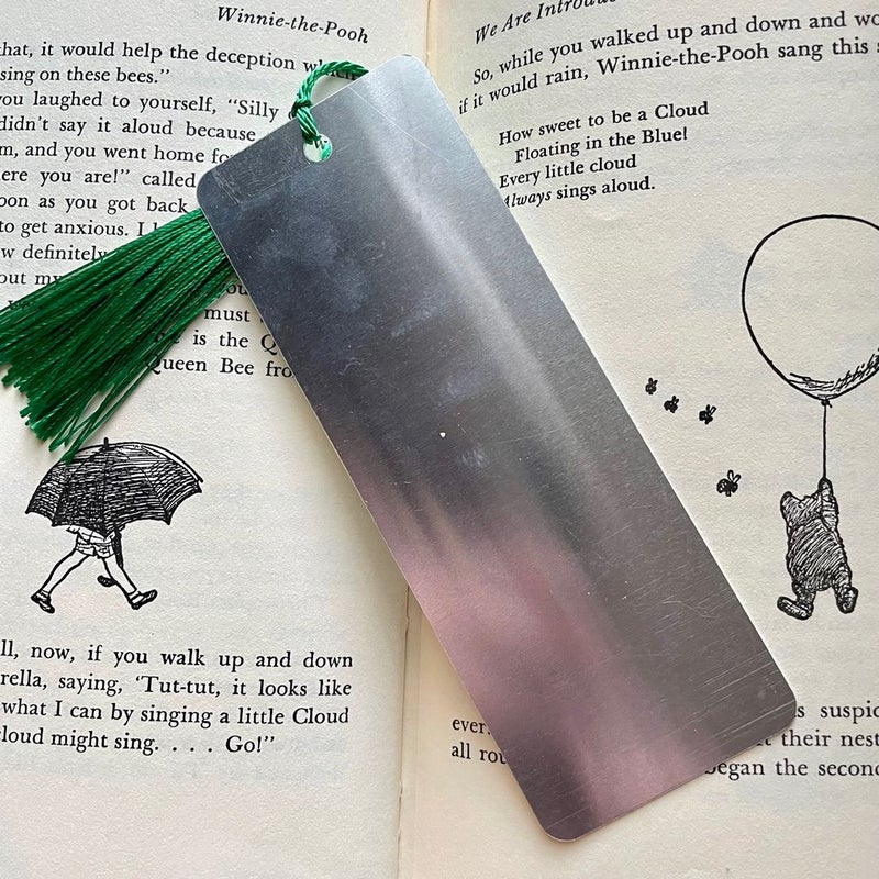 Winnie-the-Pooh Metal Bookmark - Honey - Bookish Gift