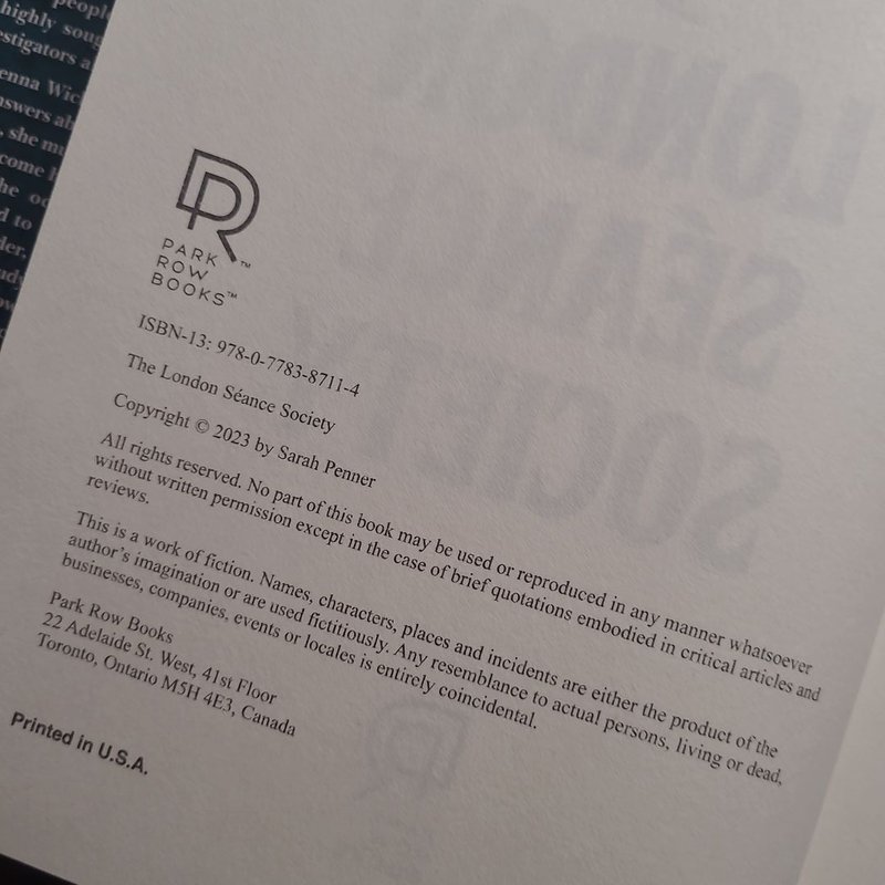 The London Séance Society