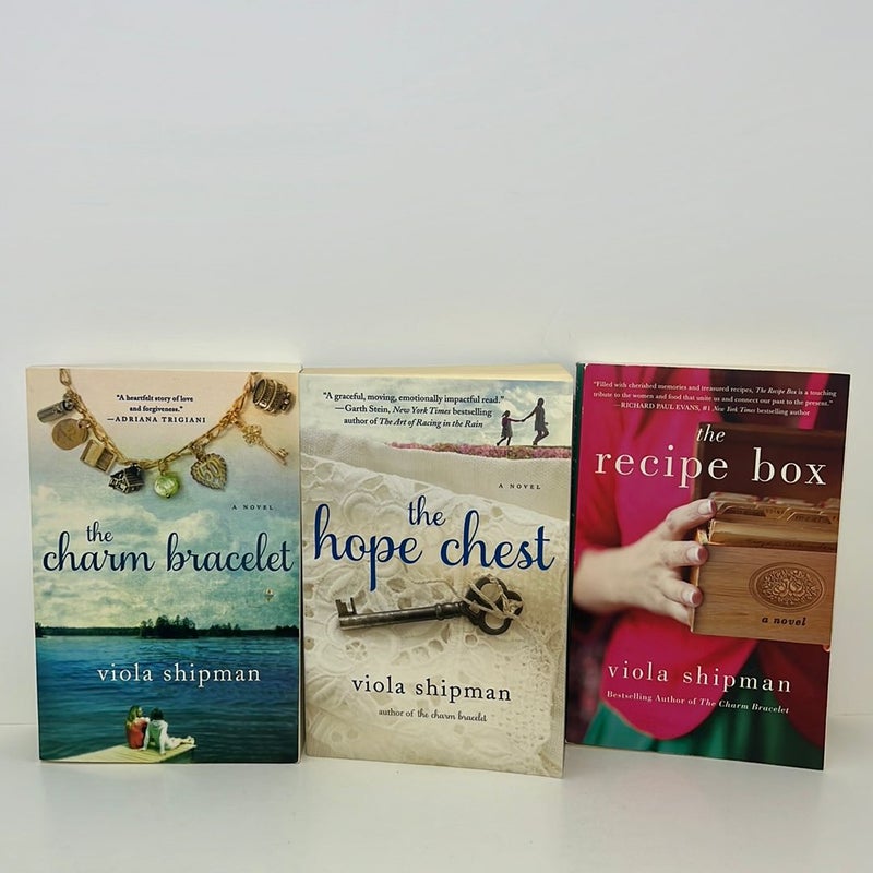 Heirloom Series (Complete) Books 1-3 Bundle: The Charm Bracelet, The Hope Chest, & The Recipe Box 