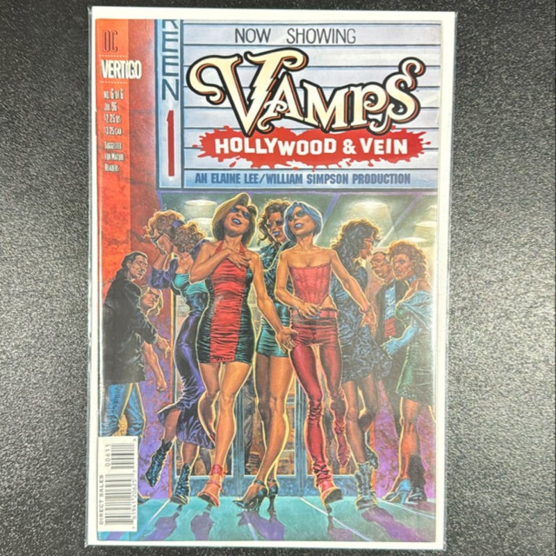 Vamps Hollywood & Vein # 6 of 6 1996 Vertigo DC Comics 