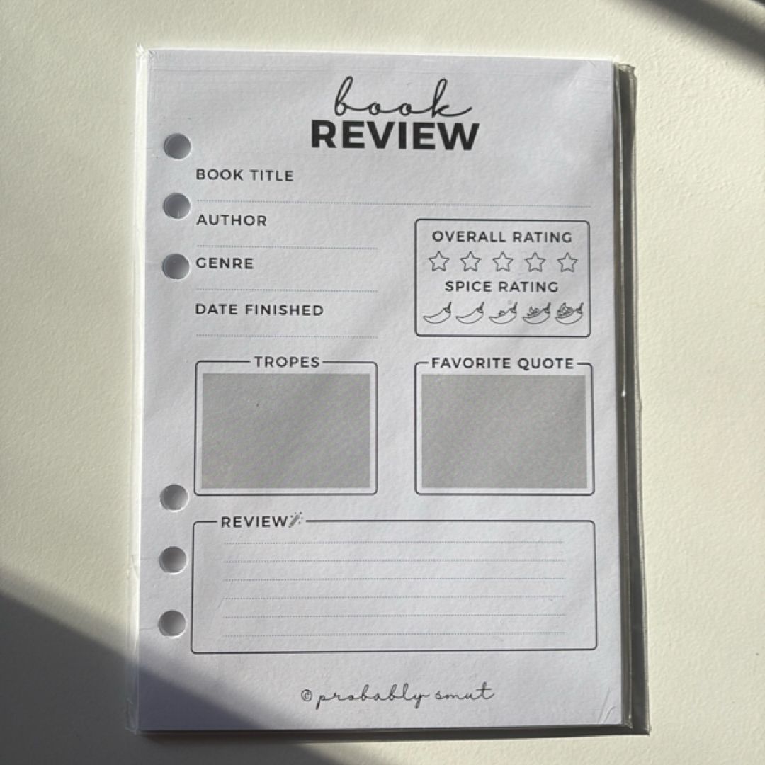 Book Review Pages