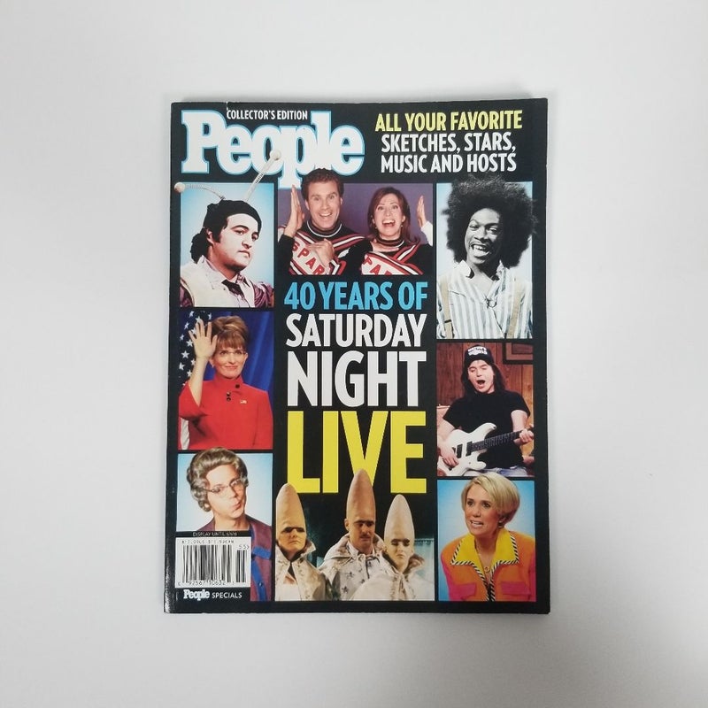 PEOPLE Magazine 40 Years of Saturday Night Live