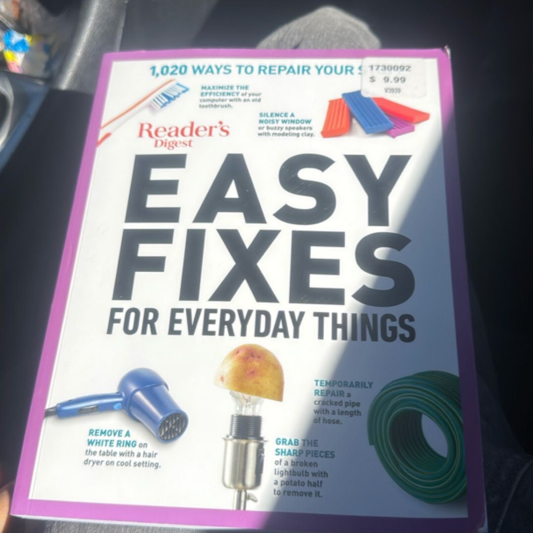 Reader's Digest Easy Fixes for Everyday Things