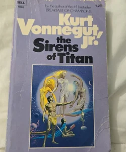 The Sirens of Titan by Kurt Vonnegut JR paperback 1973
