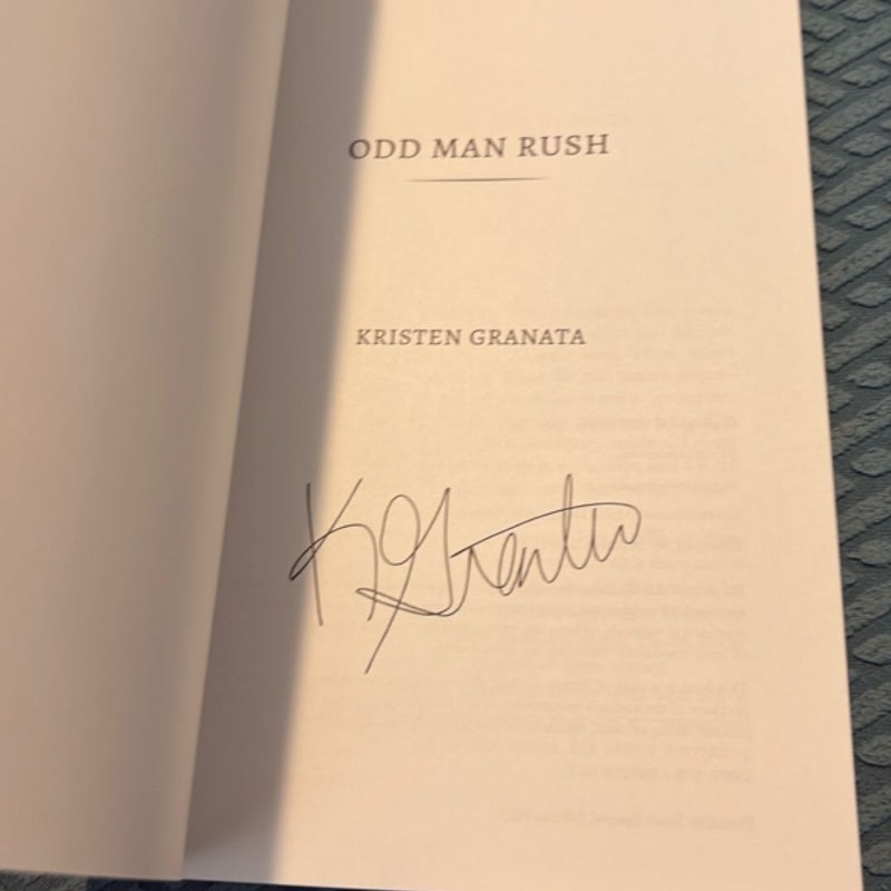Odd Man Rush (Probably Smut)