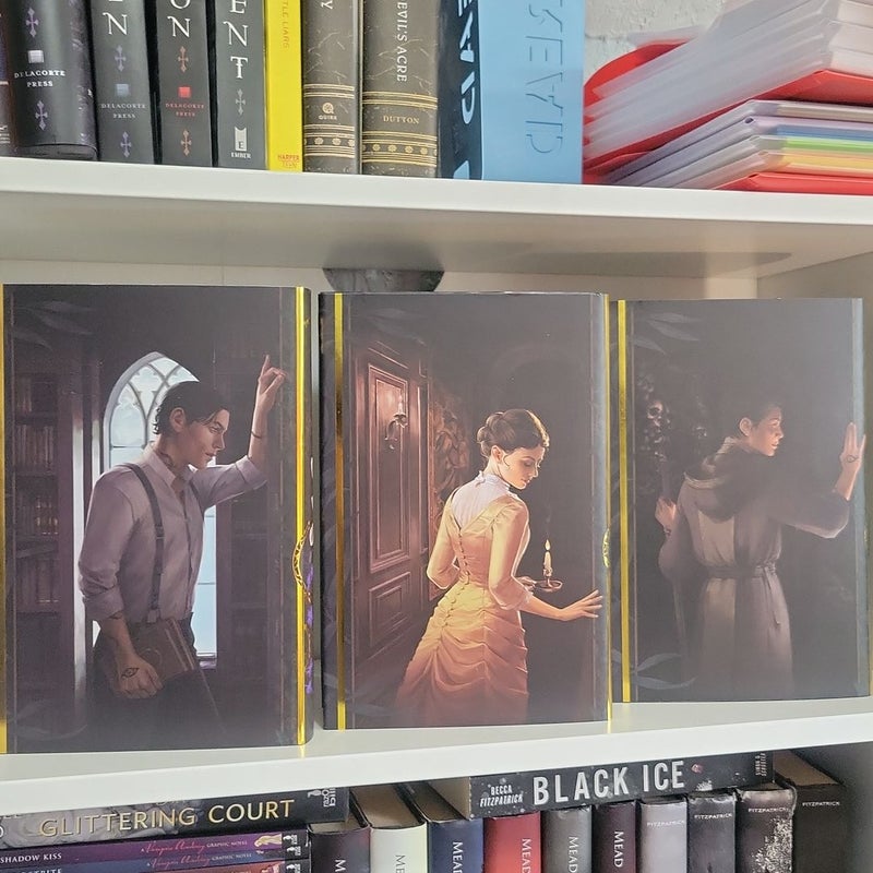 The Infernal Devices: dust jackets (fae crate)