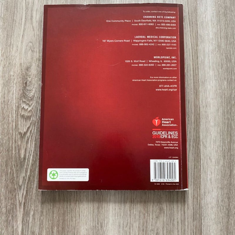 Advanced Cardiovascular Life Support Provider Manual