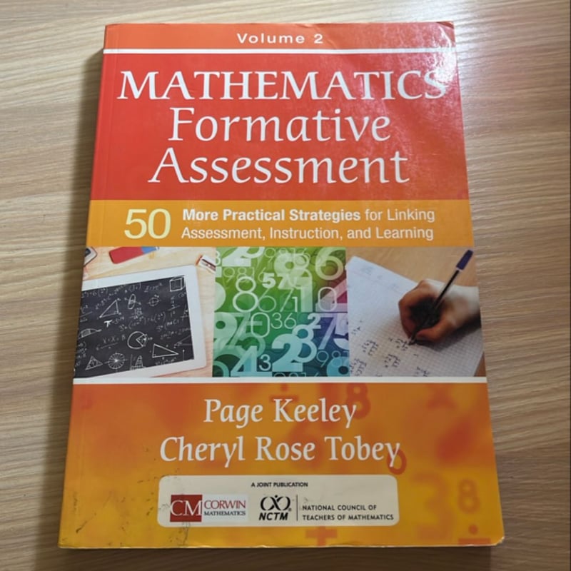 Mathematics Formative Assessment, Volume 2 by Page D. Keeley, Cheryl ...