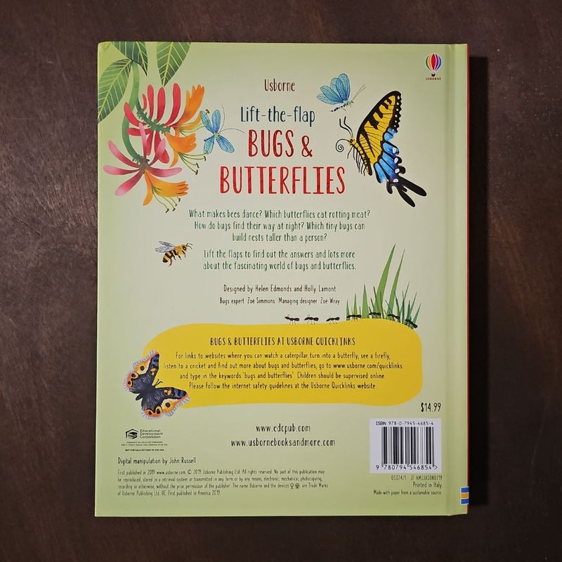 Lift-The-Flap Bugs and Butterflies IR