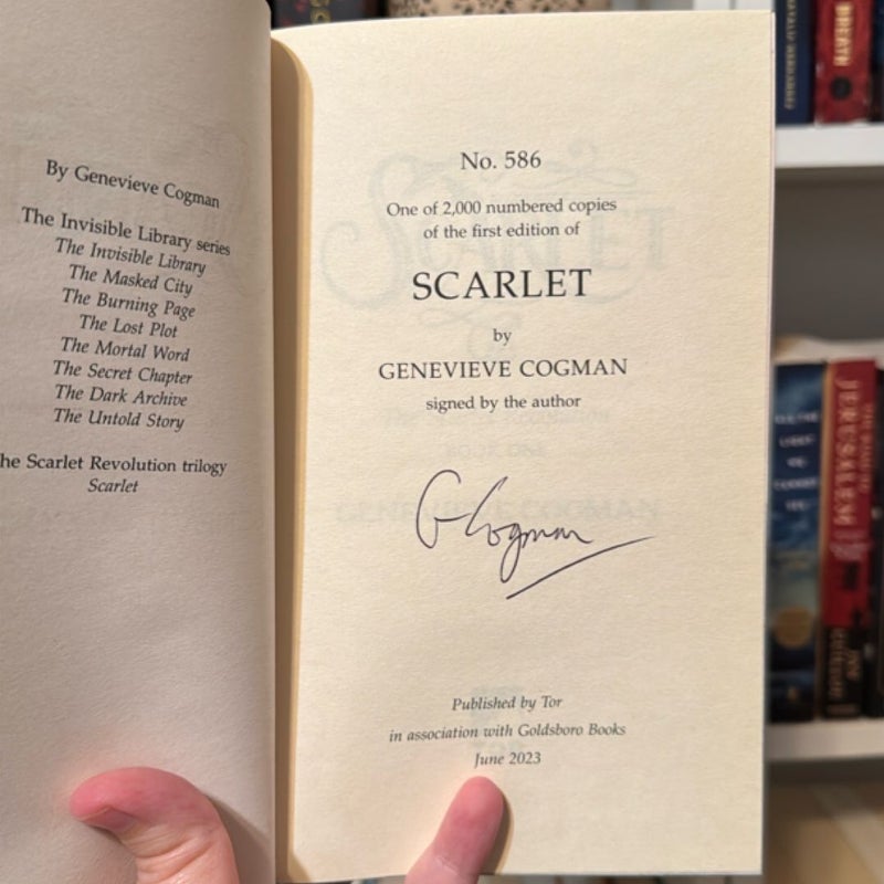 Scarlet (Signed Goldsboro Edition)