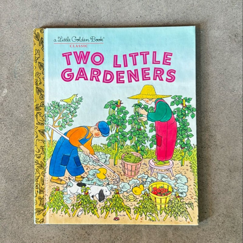 Two Little Gardeners