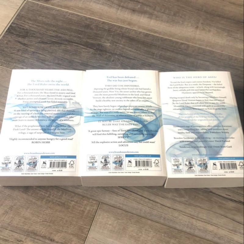 Mistborn Trilogy Boxed Set