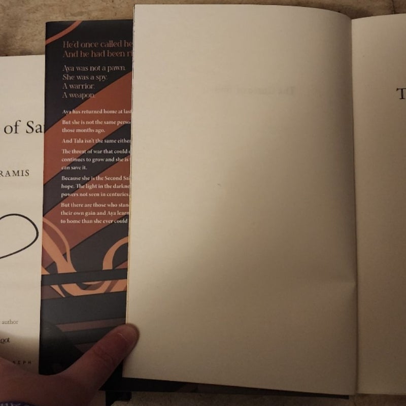The Curse of Saints and Sins (Book 1 & 2)- Fairyloot Editions