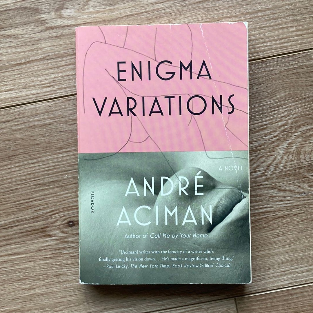 Aciman,　by　Paperback　Enigma　Pangobooks　Variations　André