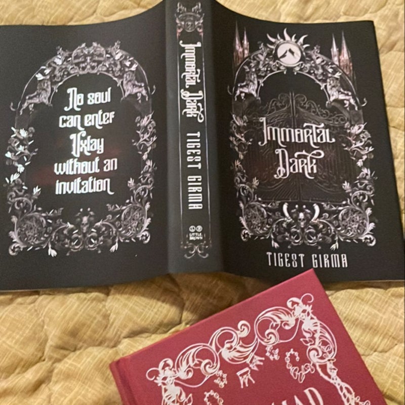 Signed Owlcrate Edition of Immortal Dark