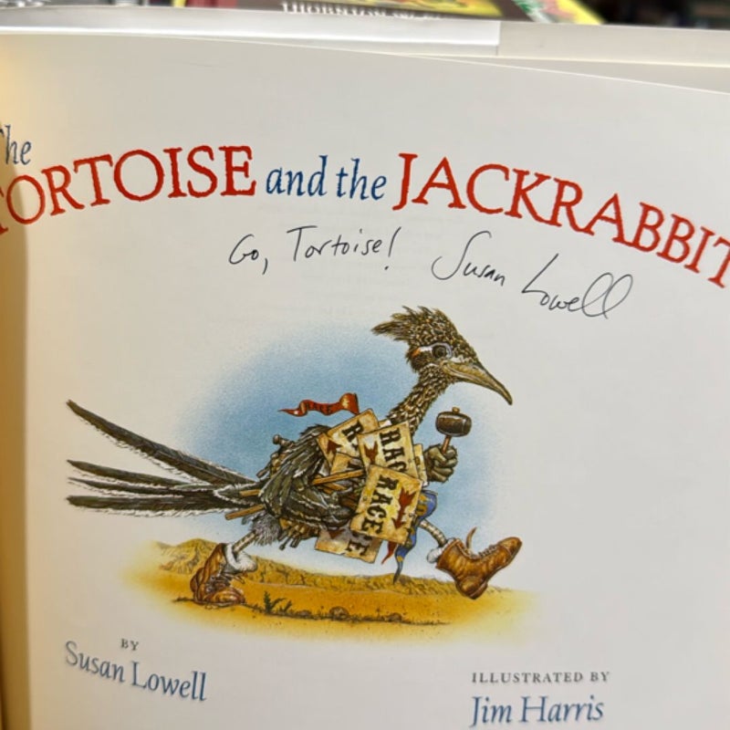 The Tortoise and the Jackrabbit, 1904 Signed First Edition 