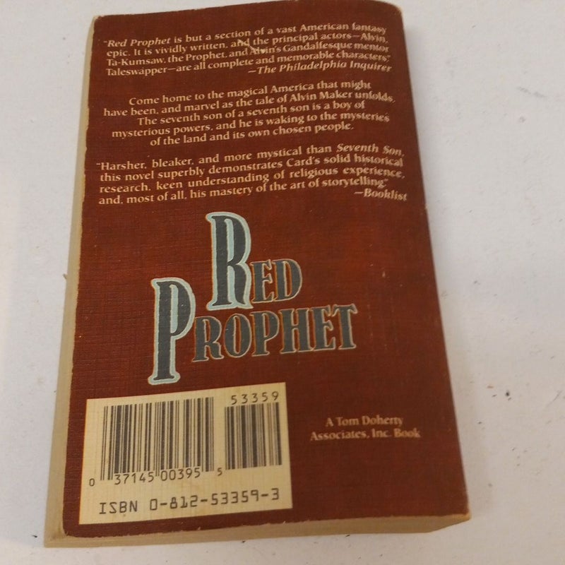 Red Prophet volume 2