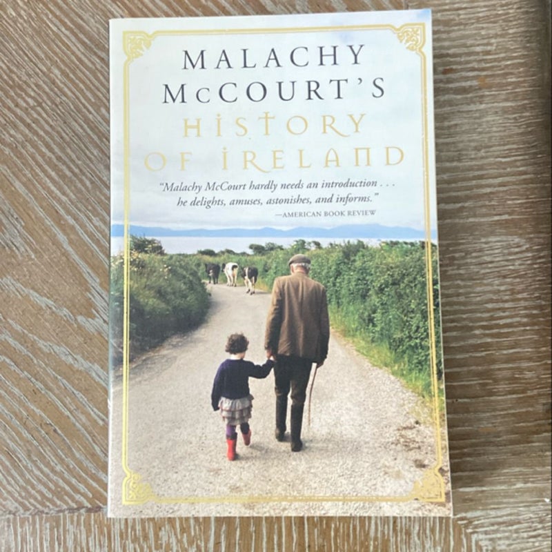 Malachy Mccourt's History of Ireland (paperback)