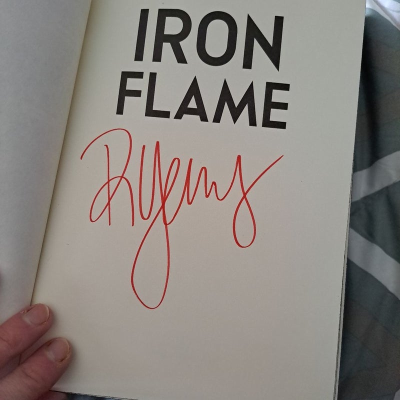 Iron Flame SIGNED 