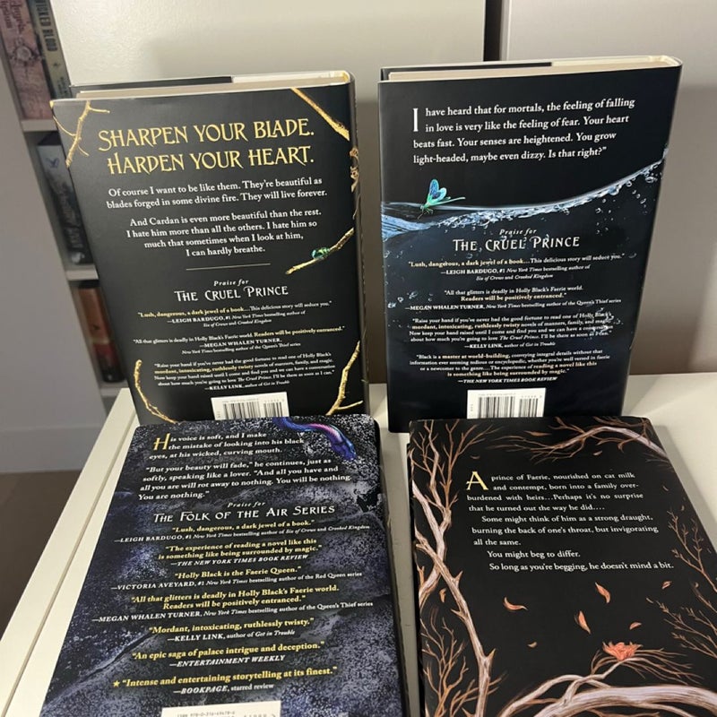 The Cruel Prince B&N Edition Signed (Complete Series)