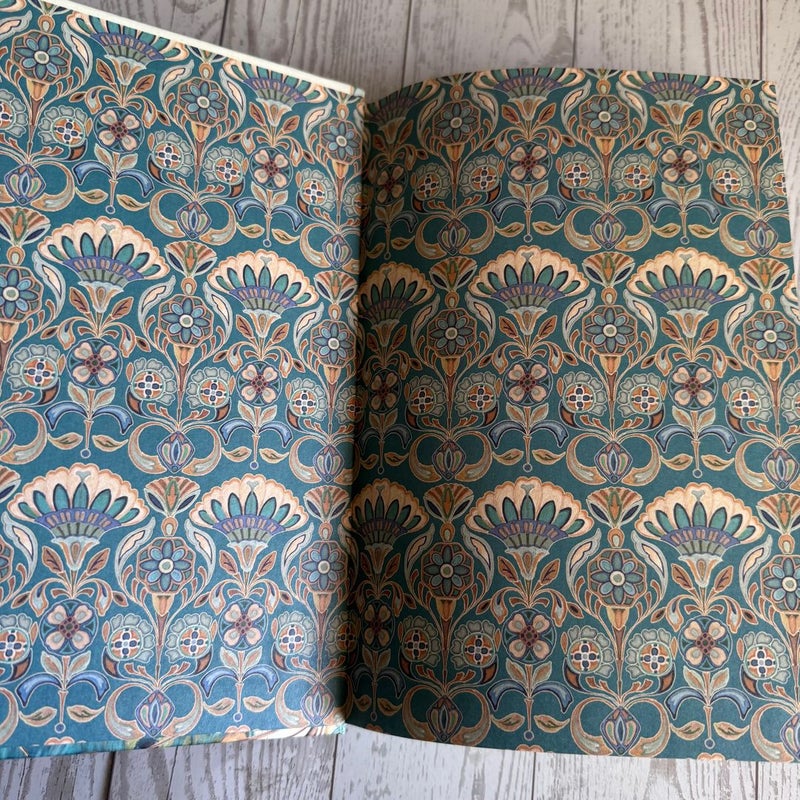 Beautiful Peacock Themed Lined Notebook