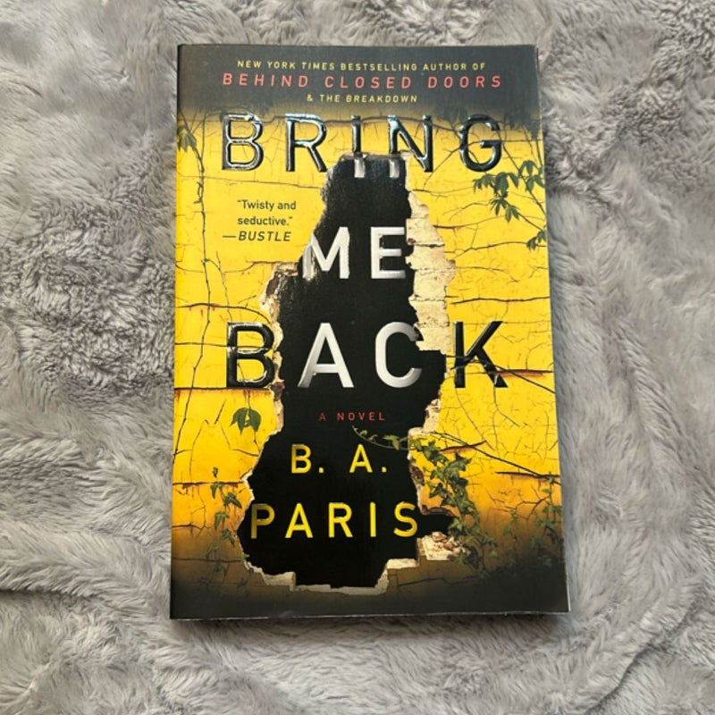 Bring Me Back