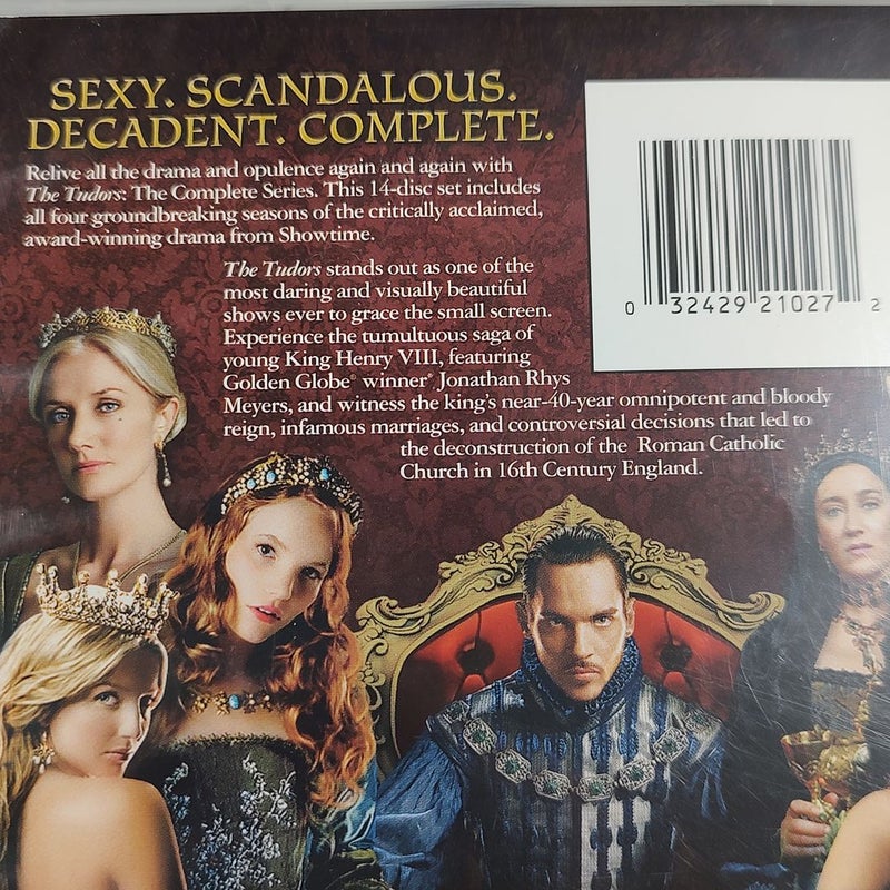 The Tudors the complete series dvd set