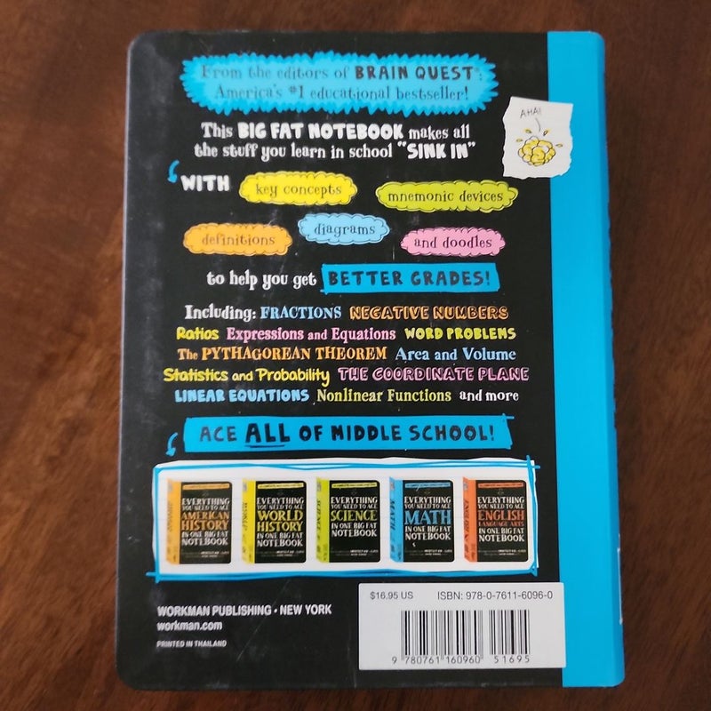 Everything You Need to Ace Math in One Big Fat Notebook