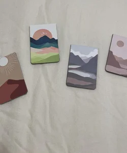 Magnetic Bookmarks Set of 4