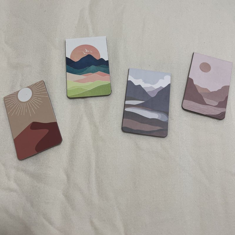 Magnetic Bookmarks Set of 4